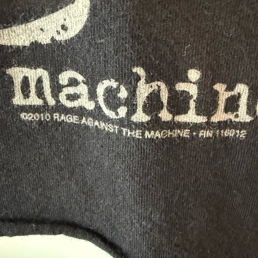 🎸 Rage Against The Machine Distressed Band Tank Studded Cutout Punk Graphic Tee - Picture 3 of 9